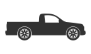 auto, automobile, car, pickup truck, vehicle svg vector icon