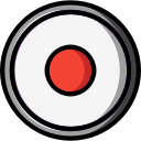 audio, media, media player, music, record, video player svg vector icon