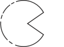 fun, game, pacman, retro, video game svg vector icon