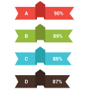 bar, business, chart, graph, infographic svg vector icon