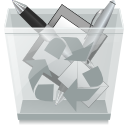 full,trash can icon