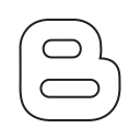 blog, blooger, communication, internet, media social, technology svg vector icon