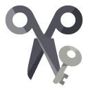 scissors,key icon