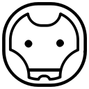 avangers, hero, iron man, marvel svg vector icon