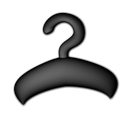 clothes, hanger icon