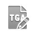 file,format,tga,pencil icon