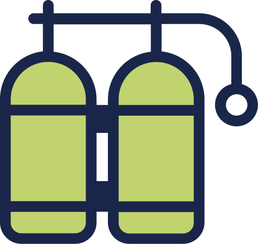 Oxygen Bottle svg vector icon
