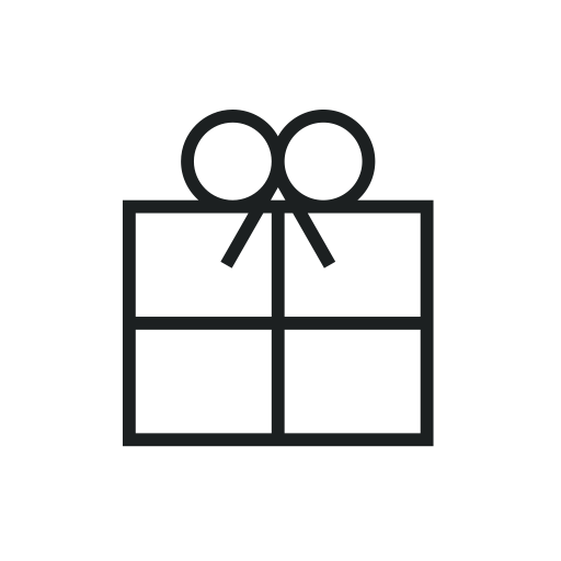 Gift svg vector icon