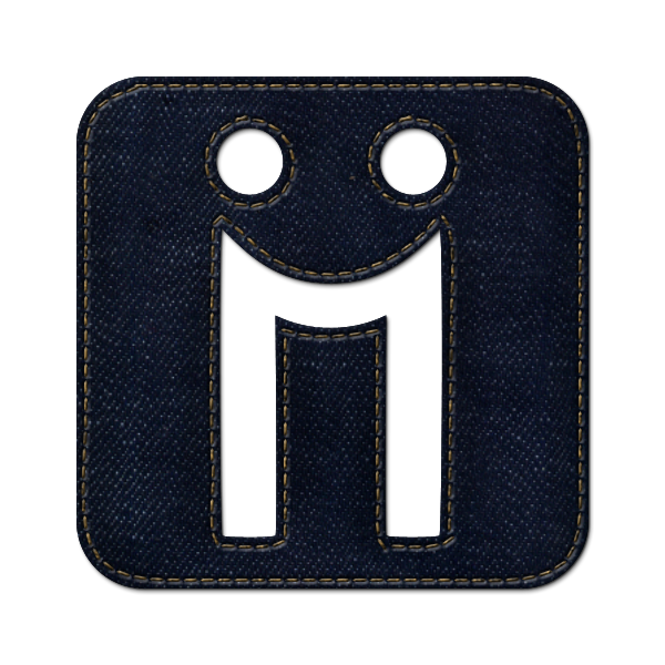 denim,jean,social,diigo,logo,square icon