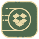 dropbox, google, media, social svg vector icon