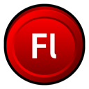 adobe, cs, flash icon