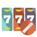 slot,machine,cancel icon