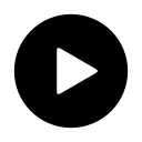 circled, play svg vector icon