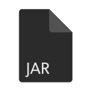 extension, file, format, jar svg vector icon