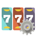 slot,machine,gear icon