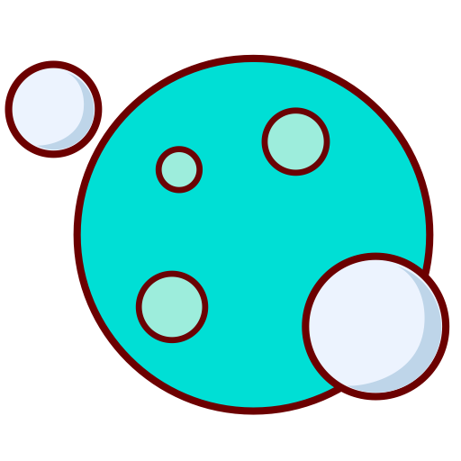 Blue Ball svg vector icon
