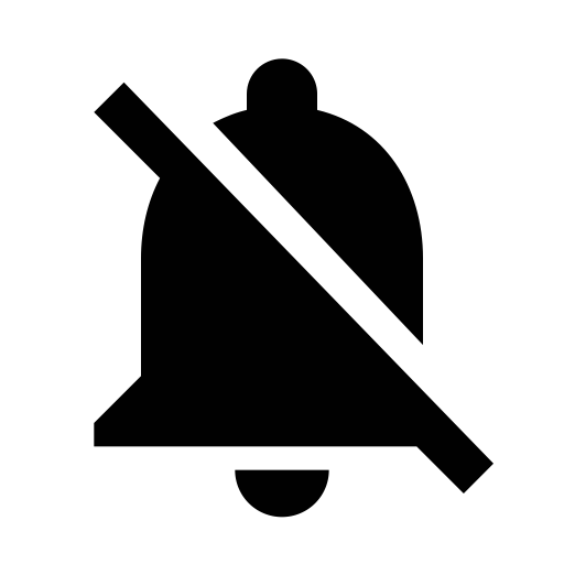 Ic Notifications Off svg vector icon