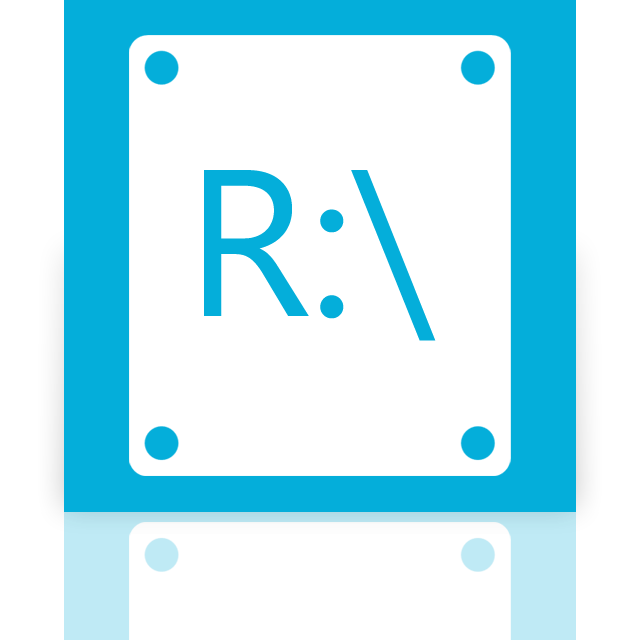 mirror, r icon