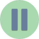 audio, control, media, options, pause, play, settings svg vector icon