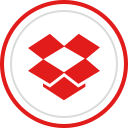 brand, dropbox, logo, media, social svg vector icon