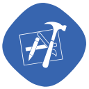 build, develop, developing, folder, xcode svg vector icon