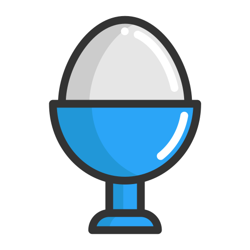 Boiledegg svg vector icon