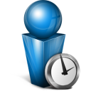 absent,blue icon