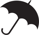 umbrella svg vector icon