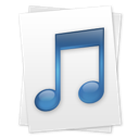 file, music icon