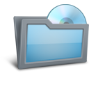 disk, folder icon