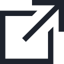 arrow, scale, sign, square, symbol, transform svg vector icon