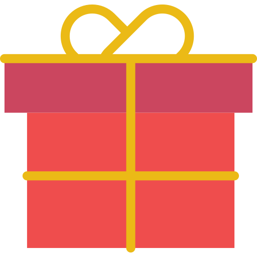 Gift svg vector icon