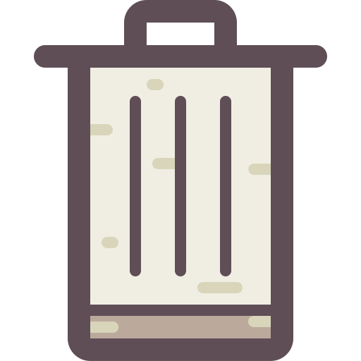 Delete svg vector icon