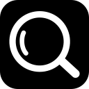 find, glass, lens, magnifier, search svg vector icon