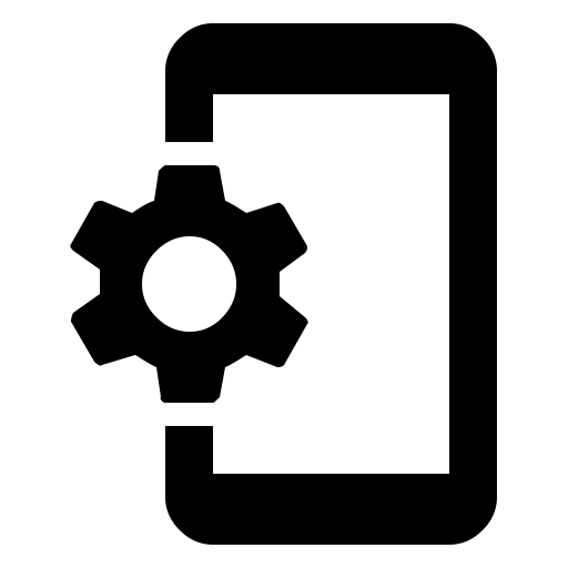 Phonelink Setup svg vector icon
