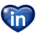 linkedin, media, social icon