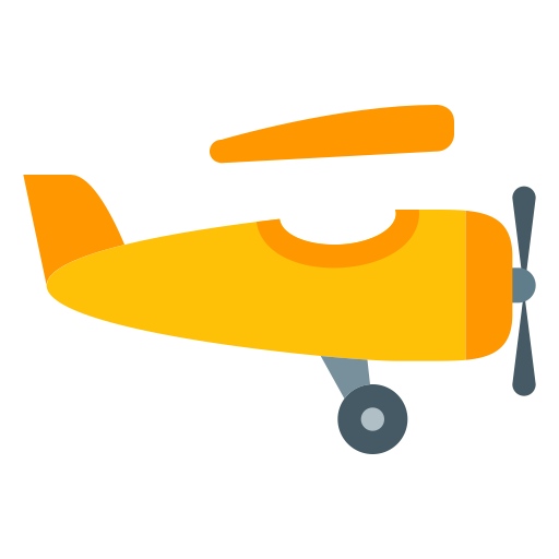 Prop Plane svg vector icon