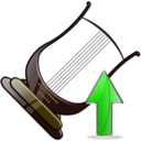 lira,lira up,up,instrument,ascend,rise,ascending,upload,increase icon