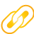 basic, link, yellow icon
