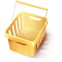 basket, cart, ecommerce, shopping, webshop icon