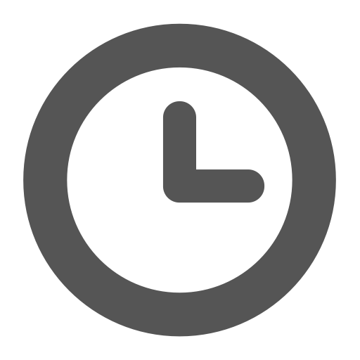 Clock svg vector icon