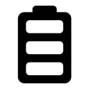 battery, full svg vector icon