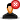 user,male,delete icon