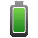 battery, charged, discharging, unplugged icon