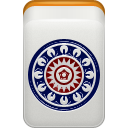 mahjong, pin icon