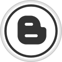 blogger, logo, media, online, social svg vector icon