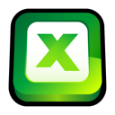 excel, microsoft, office, paint icon