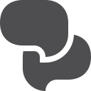 chat, fill svg vector icon