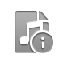 playlist,info icon