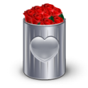 full,love,recycle,bin,valentine icon